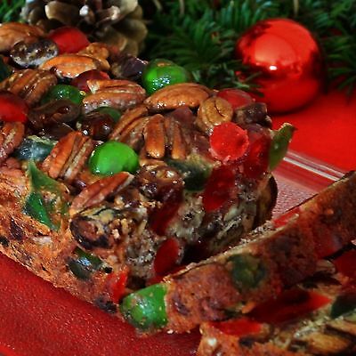 Mary Lou's Famous Homemade Holiday Fruitcake 2 Pound Loaf Great Christmas Gift